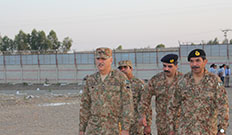 COMD 11 CORPS LT GEN NAZIR AHMED BUTT Visit