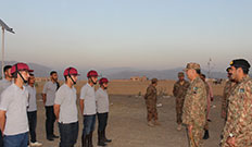 COMD 11 CORPS LT GEN NAZIR AHMED BUTT Visit