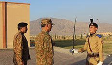 COMD 11 CORPS LT GEN NAZIR AHMED BUTT Visit