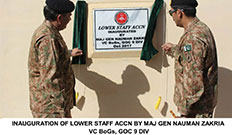 VC BoG's Maj Gen NAUMAN ZAKRIA Visit