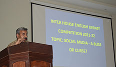 English Debate Competition 2021-22