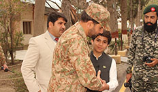 Hammad Safi Interaction with CCW Cadets